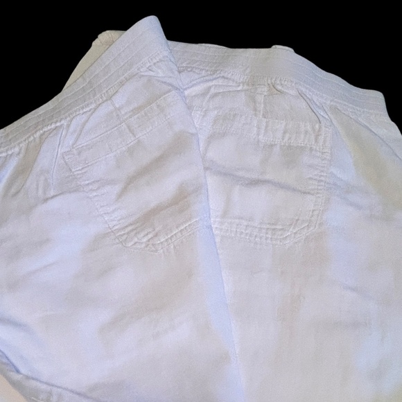 J. Jill 100% Cotton Pants Trousers 4 Pockets Hi Rise Rolled Leg Cropped Capri - Picture 4 of 11